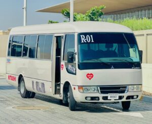 Sharjah To Dip Carlift Service Bus from Al Majaz