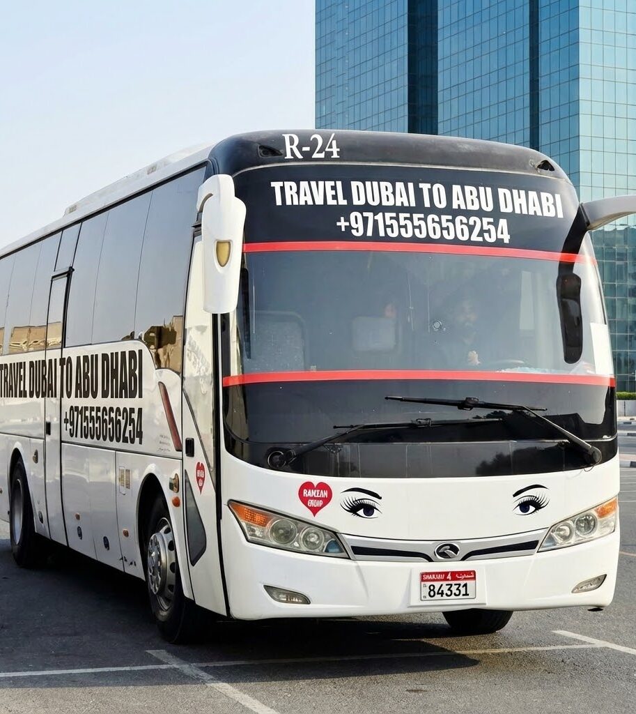 Sharjah To Dip Carlift Service Bus from Al Nahda
